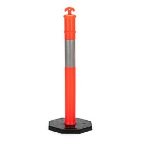 Cọc tiêu phân làn giao thông PE 110cm Có phản quang